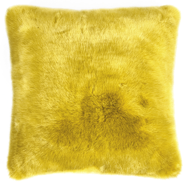 PAD - Kissenhülle SHERIDAN  mustard-lightgreen,45x45cm
