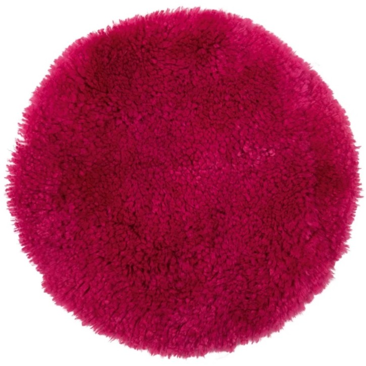 PAD - SHAUN Sitzkissen aus Lammfell - fuchsia 35cm