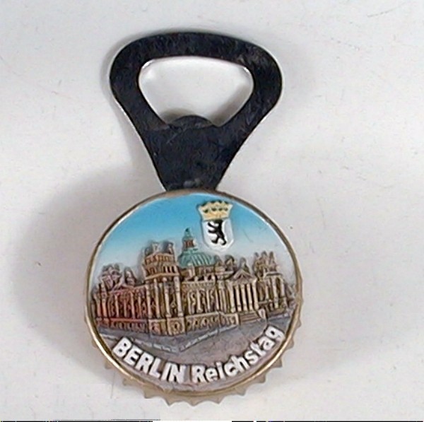 Magnet+Öffner,Berlin Reichstag 5x8,5x2 cm 