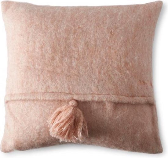 Riviera Maison Tassel Pillow Cover brushed pink