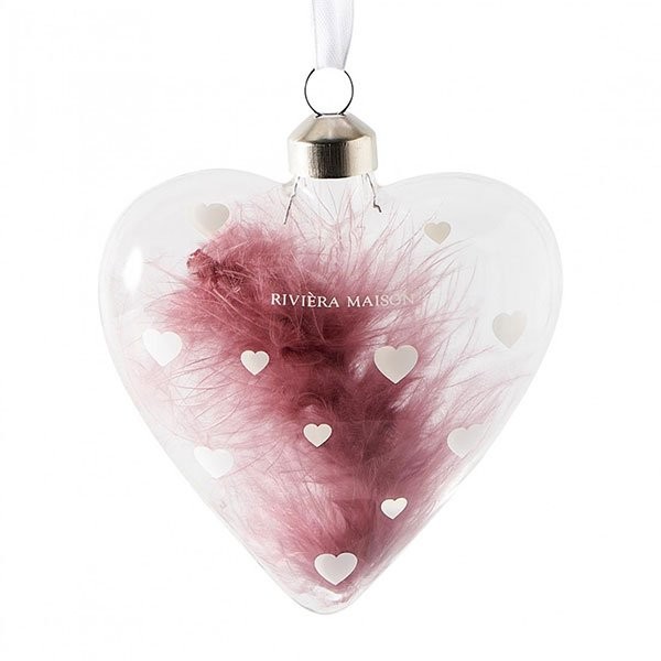 Riviera Maison Warm Wishes Heart Ornaments