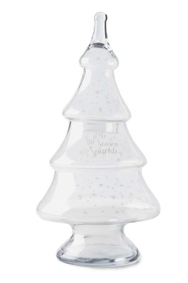 Riviera Maison Let It Snow Glass Christmas Tree M