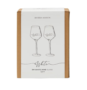 Riviera Maison White Wine Glass 2 pcs – Set