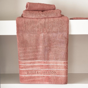 Riviera Maison Elegant Towel plum 140x70