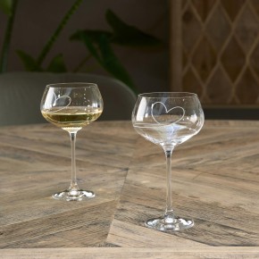 Riviera Maison With Love White Wine Glas