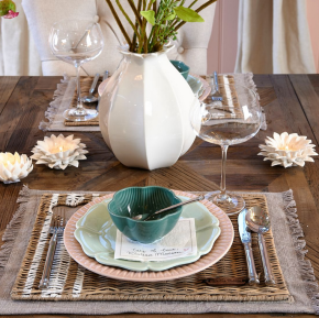 Riviera Maison Rustic Rattan With Love Placemat