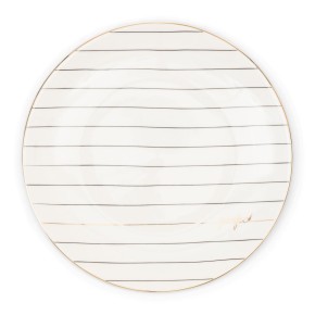 Riviera Maison Dots & Stripes Perfect Dinner Plate