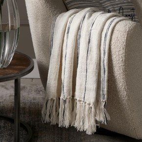 Riviera Maison Coast Stripe Throw 170x130