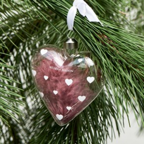 Riviera Maison Warm Wishes Heart Ornaments